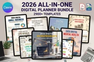 2026 All-in-One Digital Planner Bundle