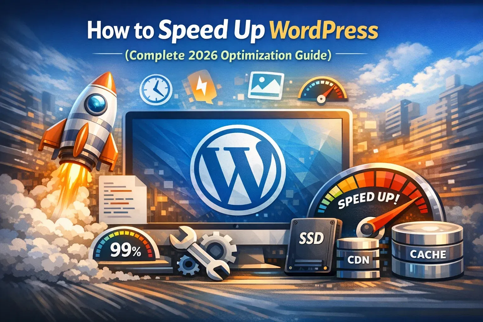 how to speed up WordPress